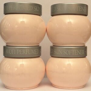 Four (4) Avon Pearls & Lace perfumed skin softeners